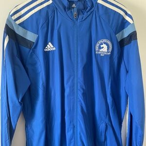 Adidas 2017 Boston Marathon Full Zip Jacket